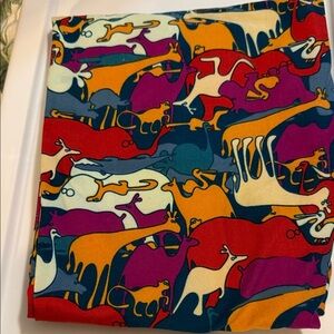 LuLaRoe Colorful Animal Print leggings